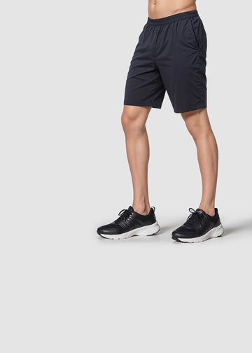 Black athletic shorts